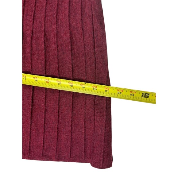 Eileen Fisher Dress Size Petite Small 100% Wool Italian Yarn Rib Release Pleats - Picture 12 of 14